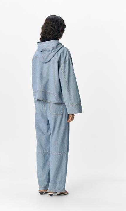 Actual product image Object Denim Hoodie (XS)