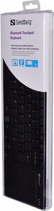 Produktbild Sandberg Touchpad Keyboard (DE, Kabellos)