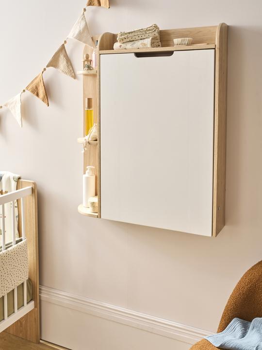 Image du produit Vertbaudet Table à langer murale avec espace de rangement