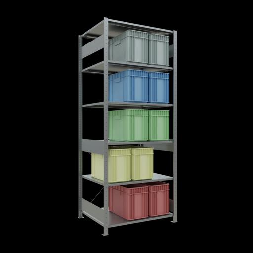 Immagine prodotto Schulte Lagertechnik MULTIplus150 sistema di scaffalatura di base senza bulloni con traversa