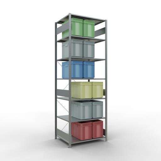 Actual product image Schulte Lagertechnik MULTIplus150 basic racking system with cross braces