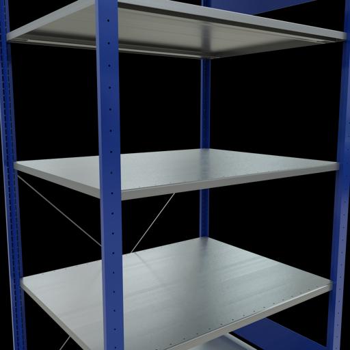Actual product image Schulte Lagertechnik MULTIplus150 basic racking system with cross braces