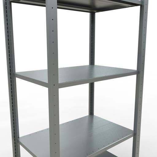 Image du produit Schulte Lagertechnik Système d'étagères de base MULTIplus150 sans boulons avec longerons.