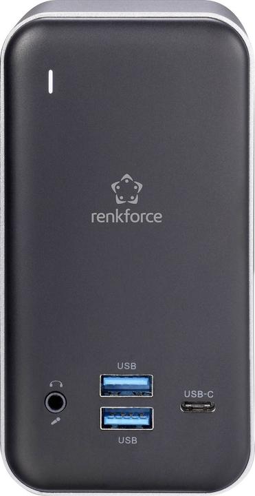 Produktbild Renkforce USB-C Dock Notebook Dockingstation (USB-C, 13 Ports)