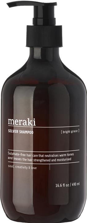 Immagine prodotto Meraki Silver shampoo, Bright Grace, 490 ml (Shampoo liquido, 490 ml)