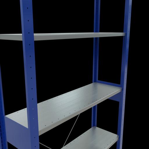 Actual product image Schulte Lagertechnik MULTIplus150 basic racking system with cross braces