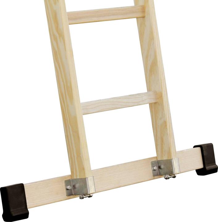 Produktbild Munk Sprossen-Anlegeleiter Holz mit Traverse 12 Sprossen (Anlegeleiter, 360 cm)