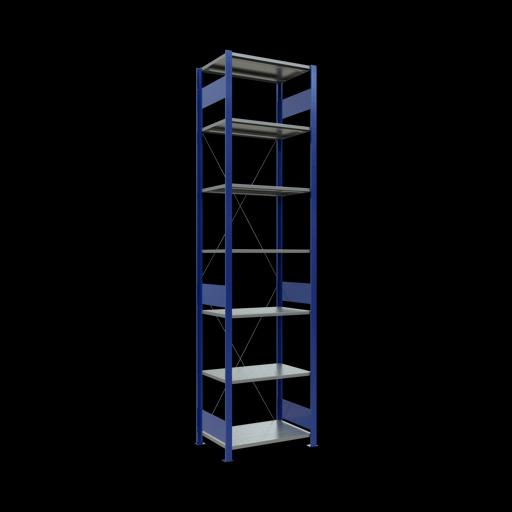 Actual product image Schulte Lagertechnik MULTIplus150 basic racking system with cross braces