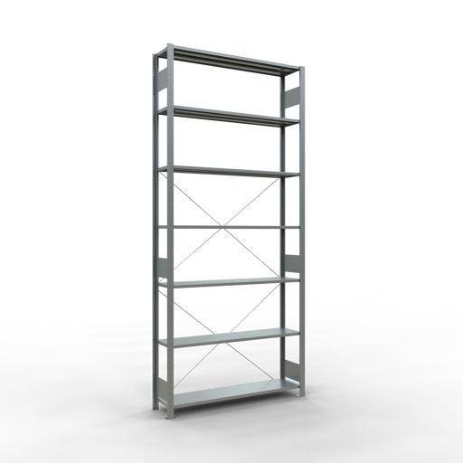 Actual product image Schulte Lagertechnik MULTIplus150 basic racking system with cross braces