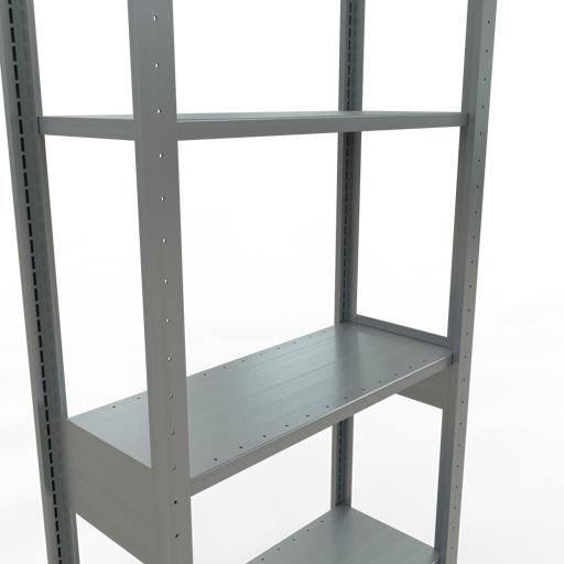 Immagine prodotto Schulte Lagertechnik Sistema di scaffalature di base senza viti MULTIplus150 con ripiani di lunghezza