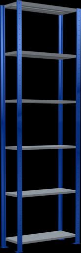 MULTIplus150 boltless basic shelving system with cross brace
