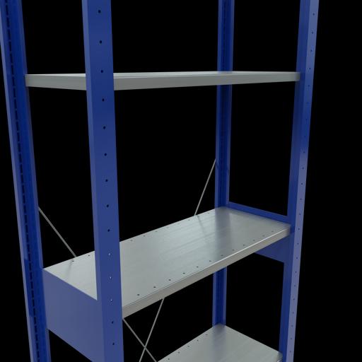 Immagine prodotto Schulte Lagertechnik MULTIplus150 sistema di scaffalatura di base senza bulloni con traversa