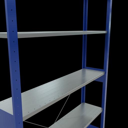 Actual product image Schulte Lagertechnik MULTIplus150 basic racking system with cross braces