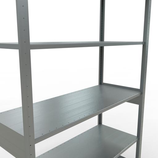 Immagine prodotto Schulte Lagertechnik Sistema di scaffalature di base senza viti MULTIplus150 con ripiani di lunghezza
