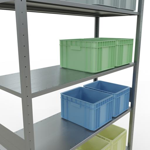 Image du produit Schulte Lagertechnik Elément départ MULTIplus150 avec traverse de longueur