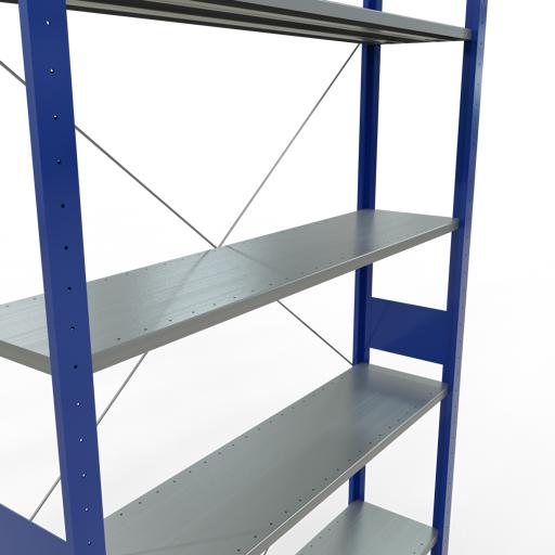 Actual product image Schulte Lagertechnik MULTIplus150 basic racking system with cross braces