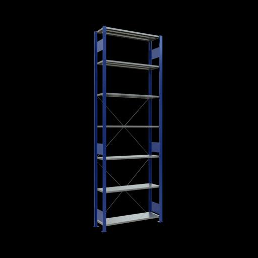 Immagine prodotto Schulte Lagertechnik MULTIplus150 sistema di scaffalatura di base senza bulloni con traversa