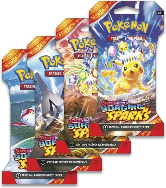 Produktbild Pokémon Surging Sparks (Englisch, Sleeved Booster Pack)