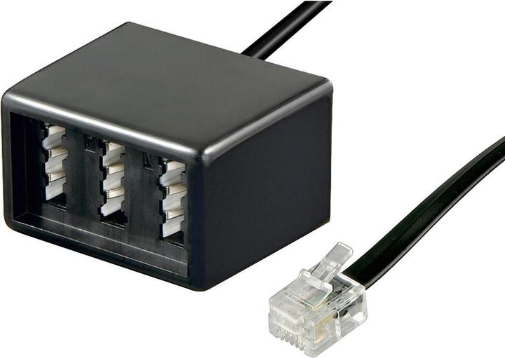 Produktbild Goobay TAE Telefon-Adapter-Stecker- VPE: 10