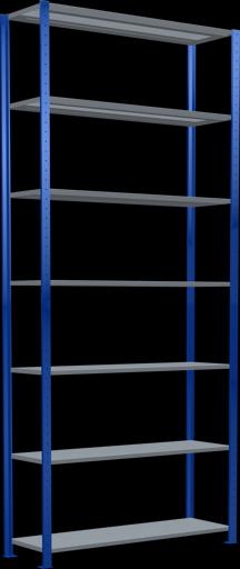 MULTIplus150 boltless basic shelving system with cross brace