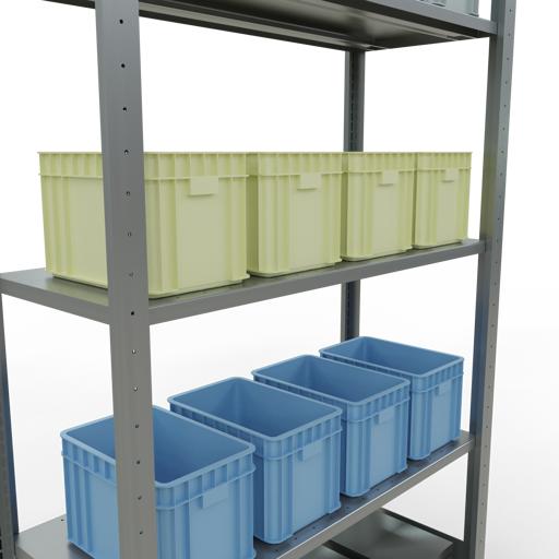 Image du produit Schulte Lagertechnik Elément départ MULTIplus150 avec traverse de longueur