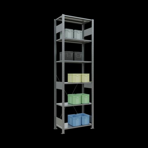 Immagine prodotto Schulte Lagertechnik MULTIplus150 sistema di scaffalatura di base senza bulloni con traversa