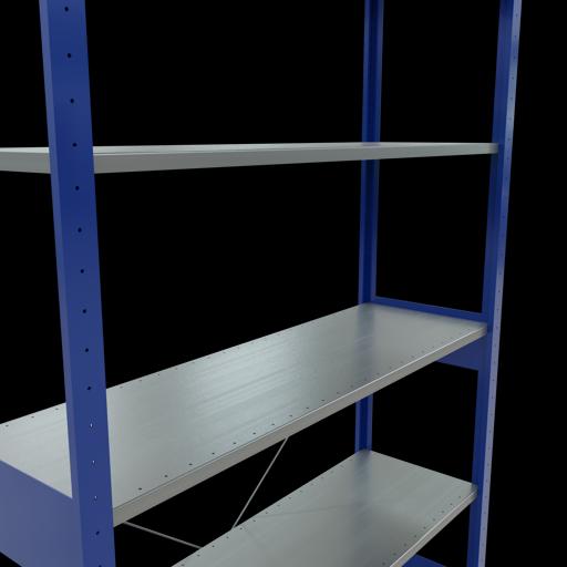 Actual product image Schulte Lagertechnik MULTIplus150 basic racking system with cross braces