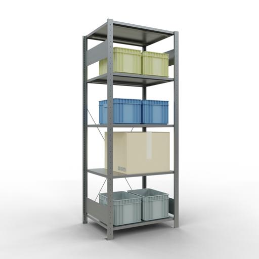 Actual product image Schulte Lagertechnik MULTIplus150 basic racking system with cross braces