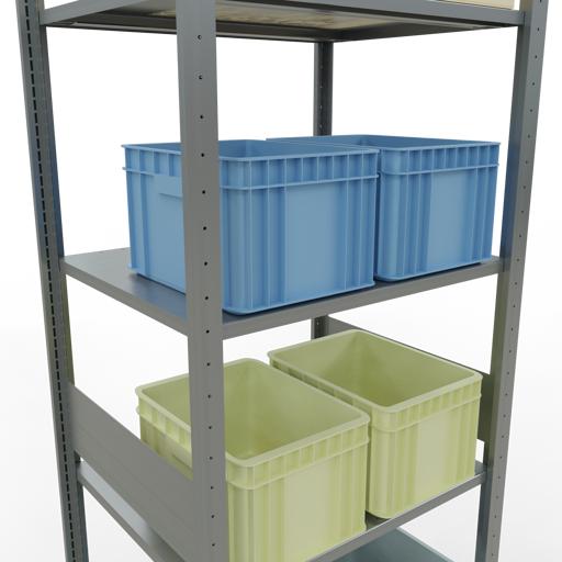 Image du produit Schulte Lagertechnik Elément départ MULTIplus150 avec traverse de longueur