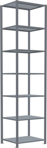 Actual product image Schulte Lagertechnik MULTIplus150 basic racking system with cross braces