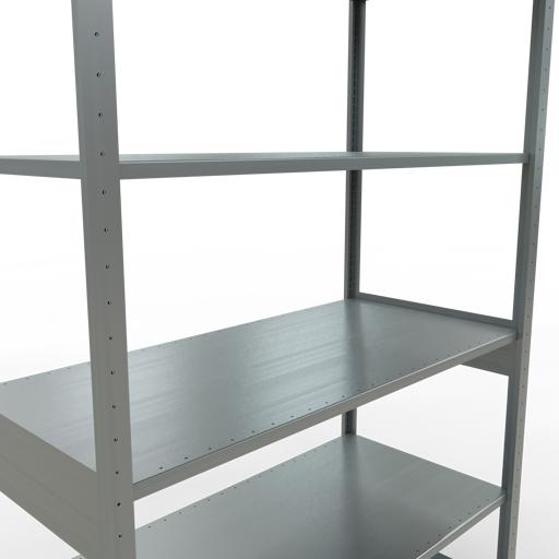 Actual product image Schulte Lagertechnik MULTIplus150 basic racking system with length ledgers