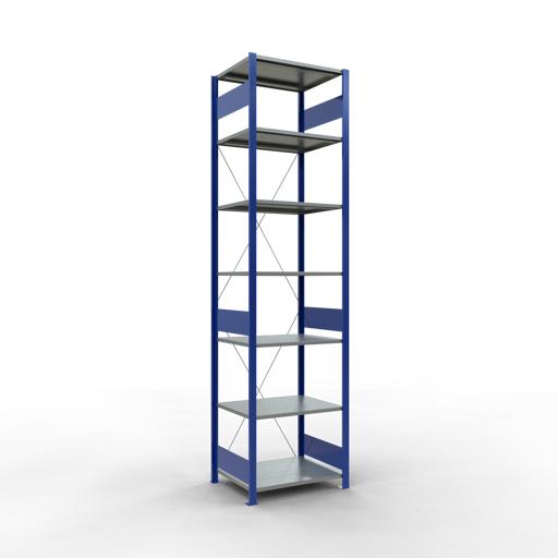 Actual product image Schulte Lagertechnik MULTIplus150 basic racking system with cross braces