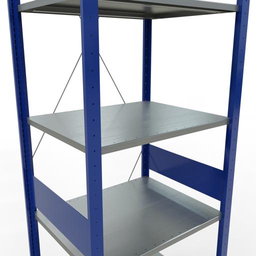 Actual product image Schulte Lagertechnik MULTIplus150 basic racking system with cross braces