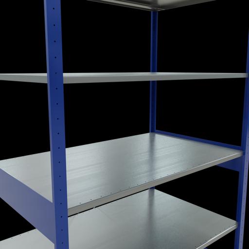 Immagine prodotto Schulte Lagertechnik MULTIplus150 sistema di scaffalatura di base senza bulloni con traversa