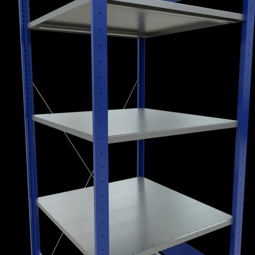 Immagine prodotto Schulte Lagertechnik MULTIplus150 sistema di scaffalatura di base senza bulloni con traversa