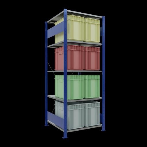 Immagine prodotto Schulte Lagertechnik MULTIplus150 sistema di scaffalatura di base senza bulloni con traversa