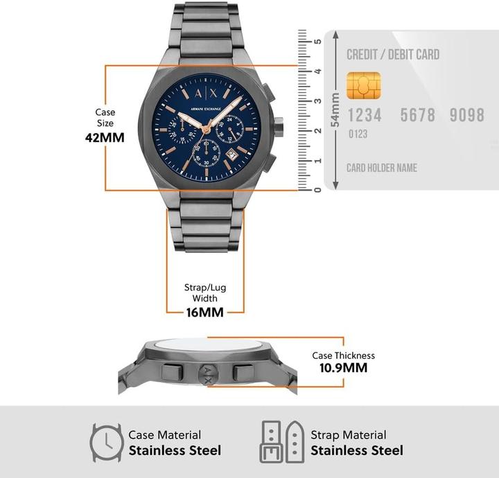 Image du produit Armani Exchange Chronograph (Chronographe, 42 mm)