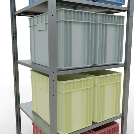 Image du produit Schulte Lagertechnik Elément départ MULTIplus150 avec traverse de longueur