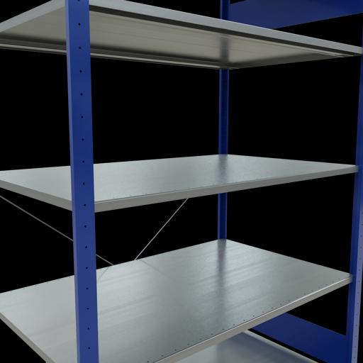 Immagine prodotto Schulte Lagertechnik MULTIplus150 sistema di scaffalatura di base senza bulloni con traversa