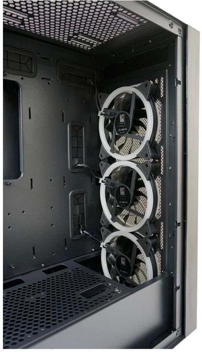 Actual product image LC-Power Case Gaming 802B-ON Black Wandererd X RGB black retail (ATX, mATX, Mini-ITX)