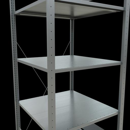 Actual product image Schulte Lagertechnik MULTIplus150 basic racking system with cross braces
