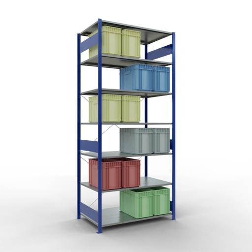 Actual product image Schulte Lagertechnik MULTIplus150 basic racking system with cross braces