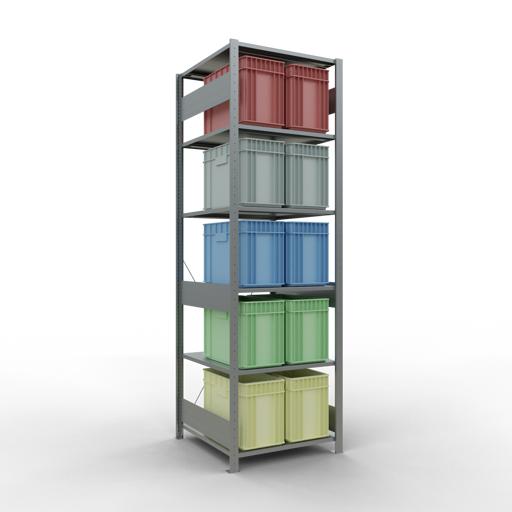 Actual product image Schulte Lagertechnik MULTIplus150 basic racking system with cross braces