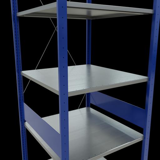 Immagine prodotto Schulte Lagertechnik MULTIplus150 sistema di scaffalatura di base senza bulloni con traversa