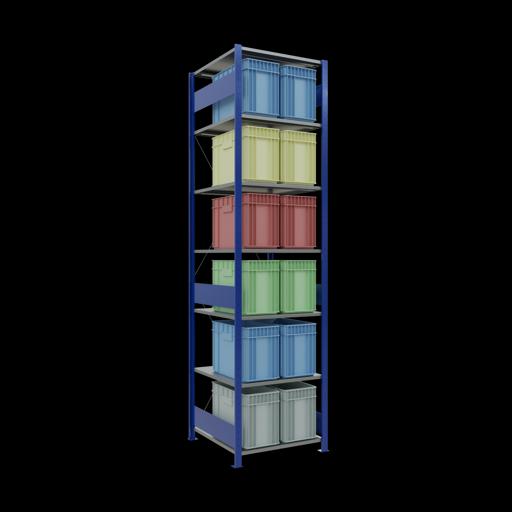 Immagine prodotto Schulte Lagertechnik MULTIplus150 sistema di scaffalatura di base senza bulloni con traversa