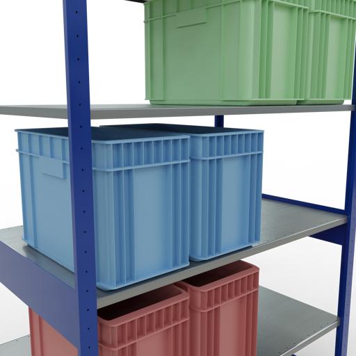 Image du produit Schulte Lagertechnik Elément départ MULTIplus150 avec traverse de longueur