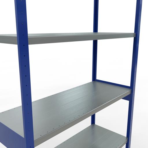 Actual product image Schulte Lagertechnik MULTIplus250 basic racking system with length ledgers
