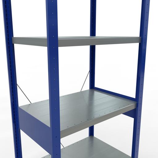 Actual product image Schulte Lagertechnik MULTIplus250 basic racking system with cross braces