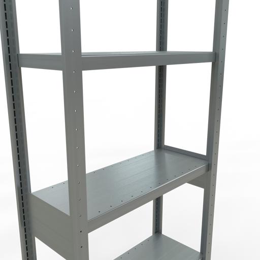 Actual product image Schulte Lagertechnik MULTIplus250 basic racking system with length ledgers