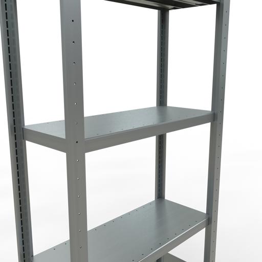 Actual product image Schulte Lagertechnik MULTIplus250 basic racking system with length ledgers
